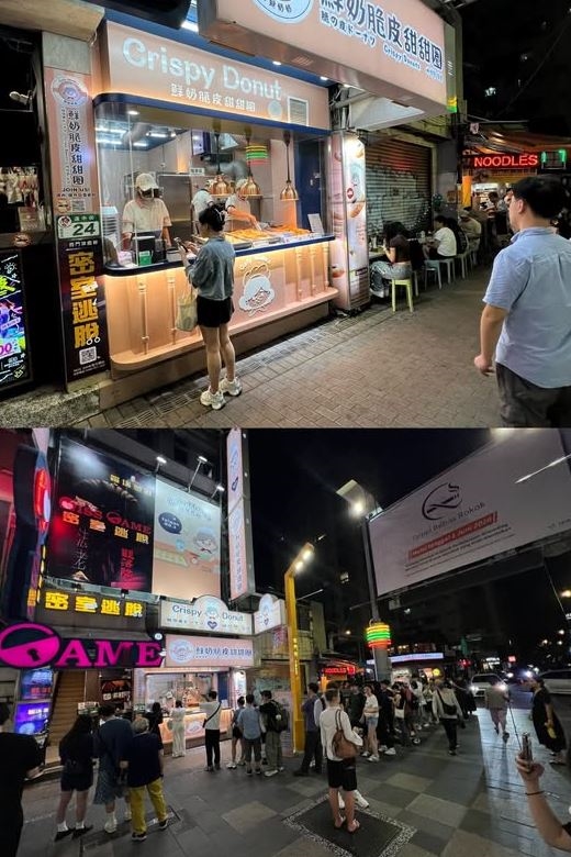 西門町甜甜圈店火爆互砸!衝出櫃台教訓奧客 竟「打響名堂」成排隊名店