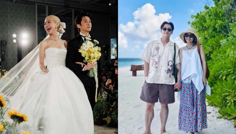 Lulu與陳漢典去年10月20日登記結婚,平時也常分享兩人的日常。(圖/翻攝自IG/sunnygirl800424)