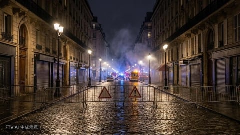 法國週末抗議爆發騷亂 總理痛批極左團體策劃叛亂計畫