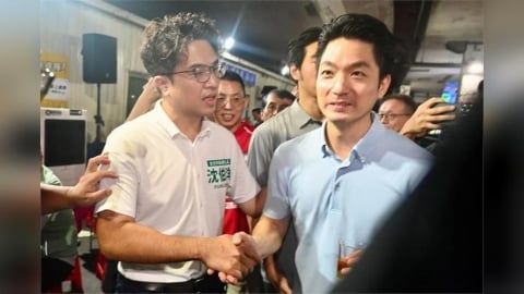 【戴立安民調】首度黃金交叉!沈伯洋獲50.3%支持度 領先蔣萬安17個百分點