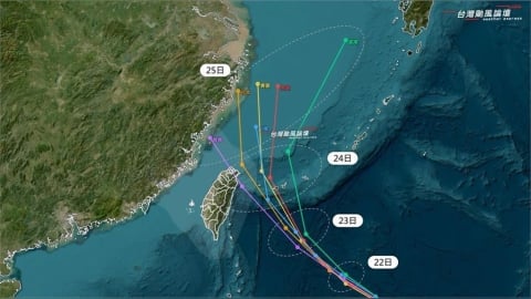 【一週天氣】薔琵颱風北修登陸台灣機率僅6.3% 北北基宜暴風侵襲率逾5成