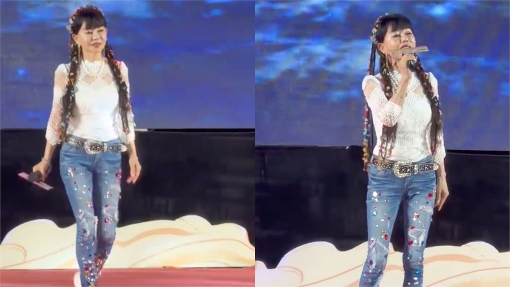 64歲狄鶯赴中國商演「真實狀態」衝熱搜!台上扭腰與昔「淚崩」成強烈對比