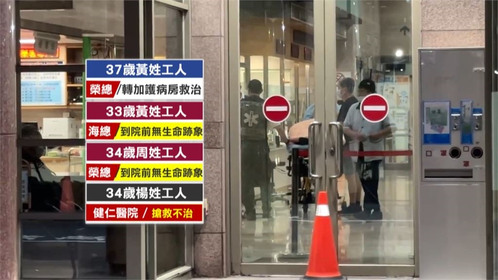台積電楠梓廠F22廠重大工安　P4工地吊鋼梁砸中4焊工「3死1重傷」
