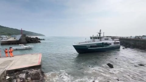 薔琵進逼!東琉線交通船驚傳擱淺 航班全線停航2天