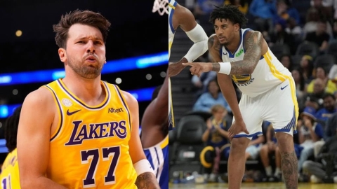 NBA(影)/處女秀就和湖人少主東77互噴垃圾話!勇士小將嗆:對他完全失去了尊敬
