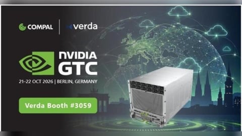 Verda與仁寶於GTC Berlin 2026擴大全球AI基礎設施合作