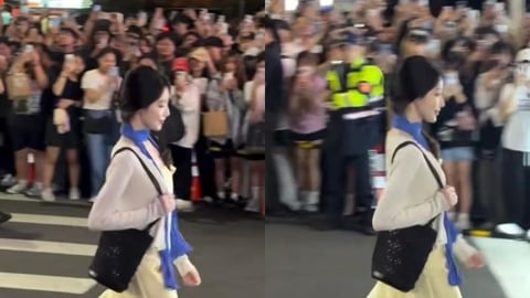 桃園女兒回家了!葉舒華現身「中壢夜市」湧入2000人 嗨喊「小時候的回憶」