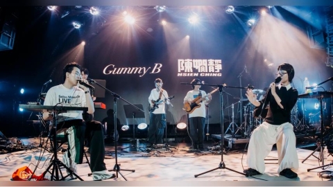 與Gummy B有最萌身高差 陳嫺靜驚曝:我把他當勁敵