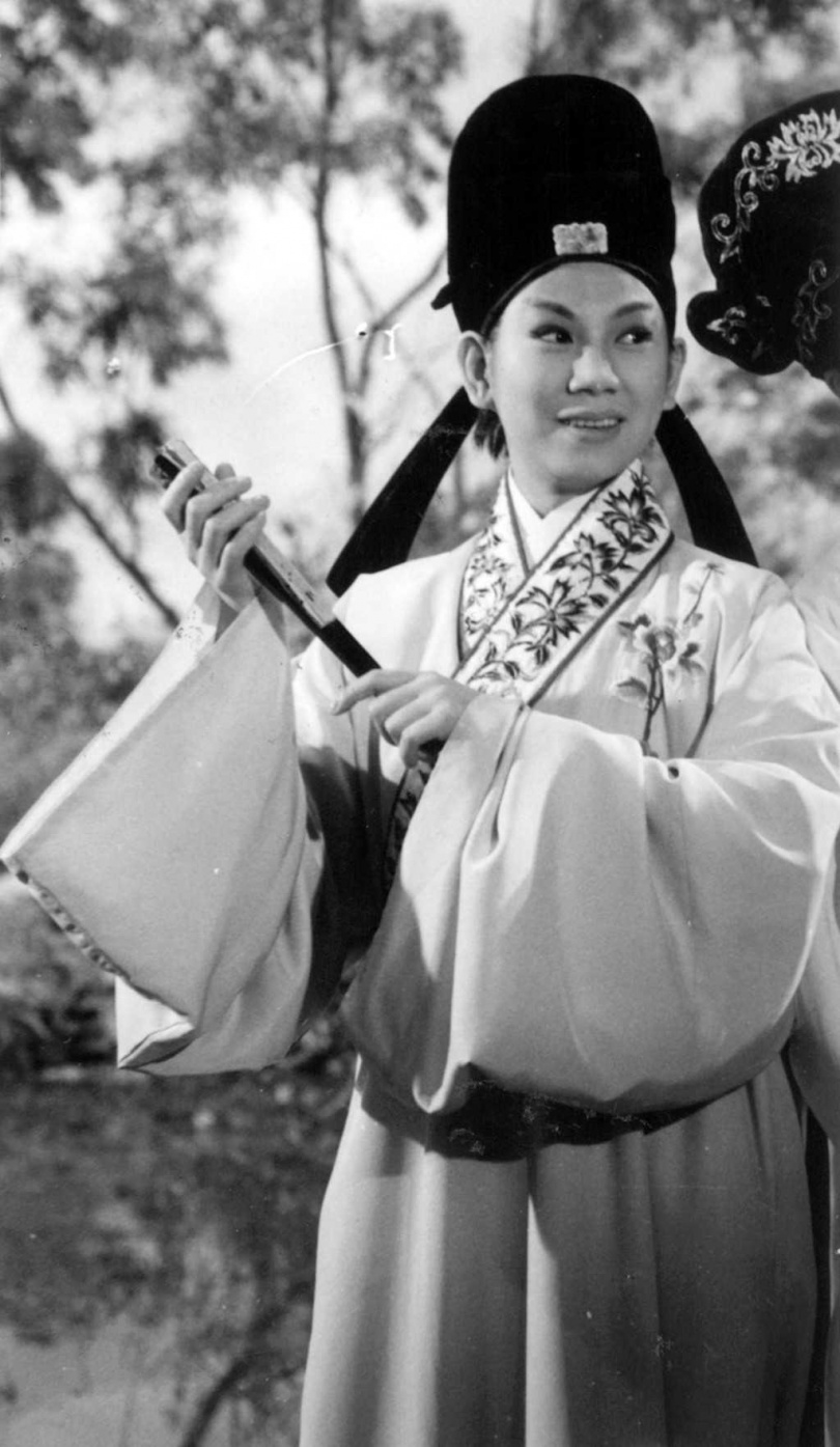 凌波當年反串演出《梁山伯與祝英台》,紅極一時。(圖/報系資料照)