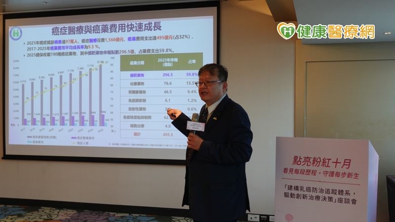 健保署副署長顏家瑞回應,未來健保署將深化與專科醫學會的合作