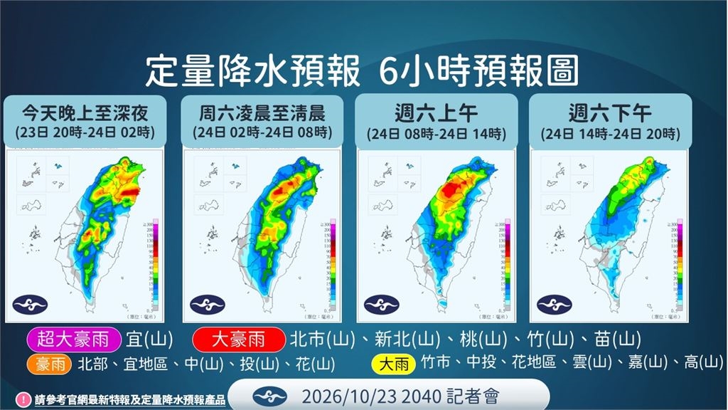 快新聞/薔琵盤旋宜蘭近海!三貂角飆14級強風 中部以北「風雨正要開始」