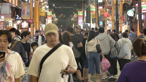 薔琵颱風來襲!北市風雨暫歇 西門町湧人潮「外國客比台人多」