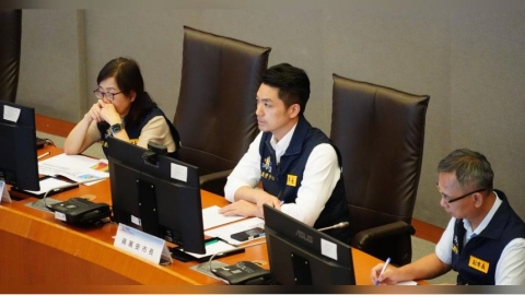 薔琵來襲 明續放颱風假? 蔣萬安:今晚8時宣布