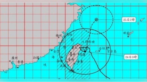 薔琵颱風擦過蘇澳！氣象署認定「差1公里沒登陸」　網笑：引進ABS判決