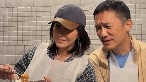 梁朝偉、劉嘉玲無預警現身台灣！「越南梁朝偉」驚喜巧遇　夫妻鬥嘴畫面曝光