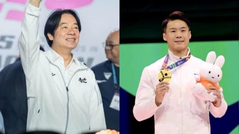體操(影)/賴總統都說讚!「貓王」唐嘉鴻世錦賽單槓奪金牌 史上第一人獲賀電肯定