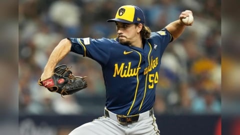 MLB(影)/比肩傳奇名人堂左投柯法斯!釀酒人菜鳥投手前6局面對最少人次打者