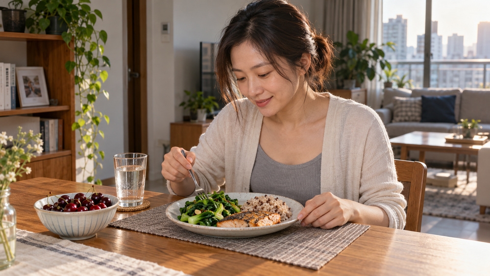 圖說：挑選膠原蛋白時，可留意第三方檢驗資訊、原料來源與產品標示，並依個人需求及食用習慣選擇。