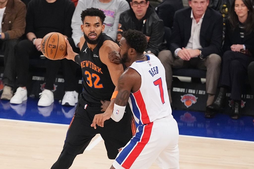 NBA(影)/衛冕軍尼克終開胡!一哥布朗森看世界大賽有感而發:從敲一壘安打開始吧