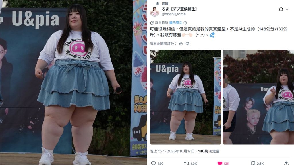 日本偶像候補生辣秀迷你短裙照!「膝蓋不見」狂吸440萬網朝聖:卡哇伊~