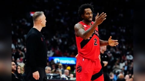 NBA(影)/開季才打2場又受傷!暴龍「可愛」將錯過本季唯一重回快艇主場比賽