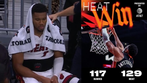 NBA(影)/熱火贏了!字母哥「不用再苦命」轟雙十攜手「阿爹復活」迎轉隊首勝