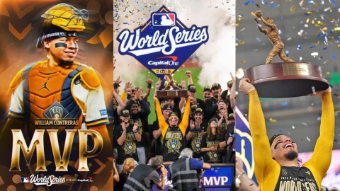 MLB(影)/釀酒人勇奪隊史首座世界大賽冠軍!MVP是「他」
