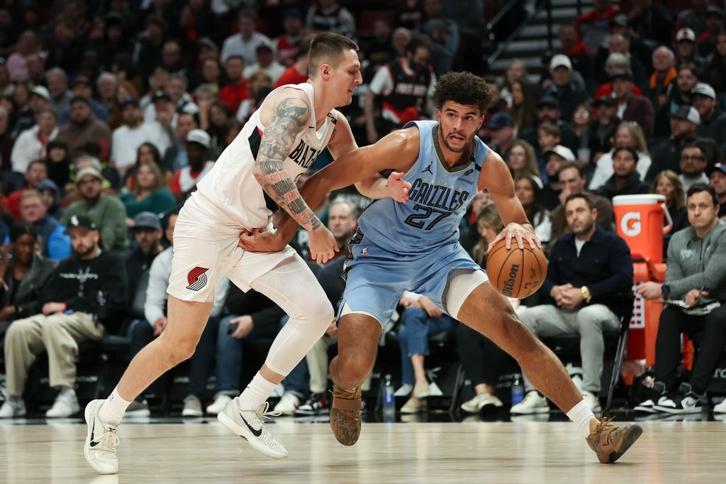 NBA(影)/「洗腳水」就首度大三元!灰熊選秀探花期待好表現為他注入新動力