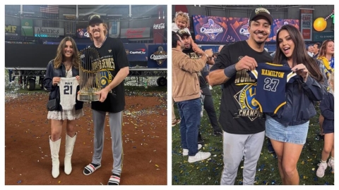 MLB／世界大賽奪冠喜上加喜！兩位釀酒人球星隨即宣布妻子懷孕好消息