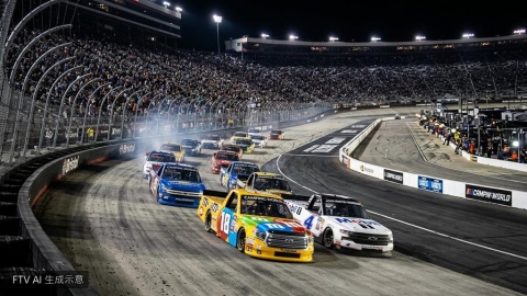 NASCAR卡車系列賽Smith逆轉奪冠 隊友爭冠形勢陷苦戰