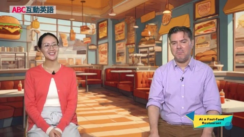 At a Fast-Food Restaurant Part B