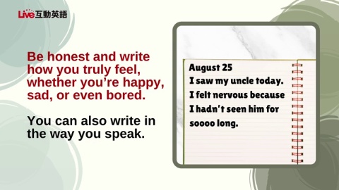 Learning to Write: Diary Entry