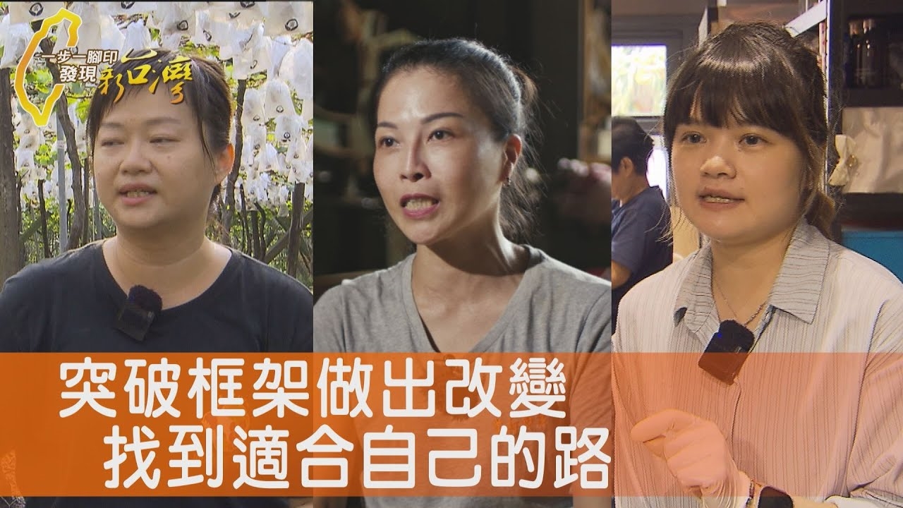 葡萄成熟時媳婦使命/撐起一片天神桌女將/從零做起繽紛真豆花/洗心革面更生滷味香