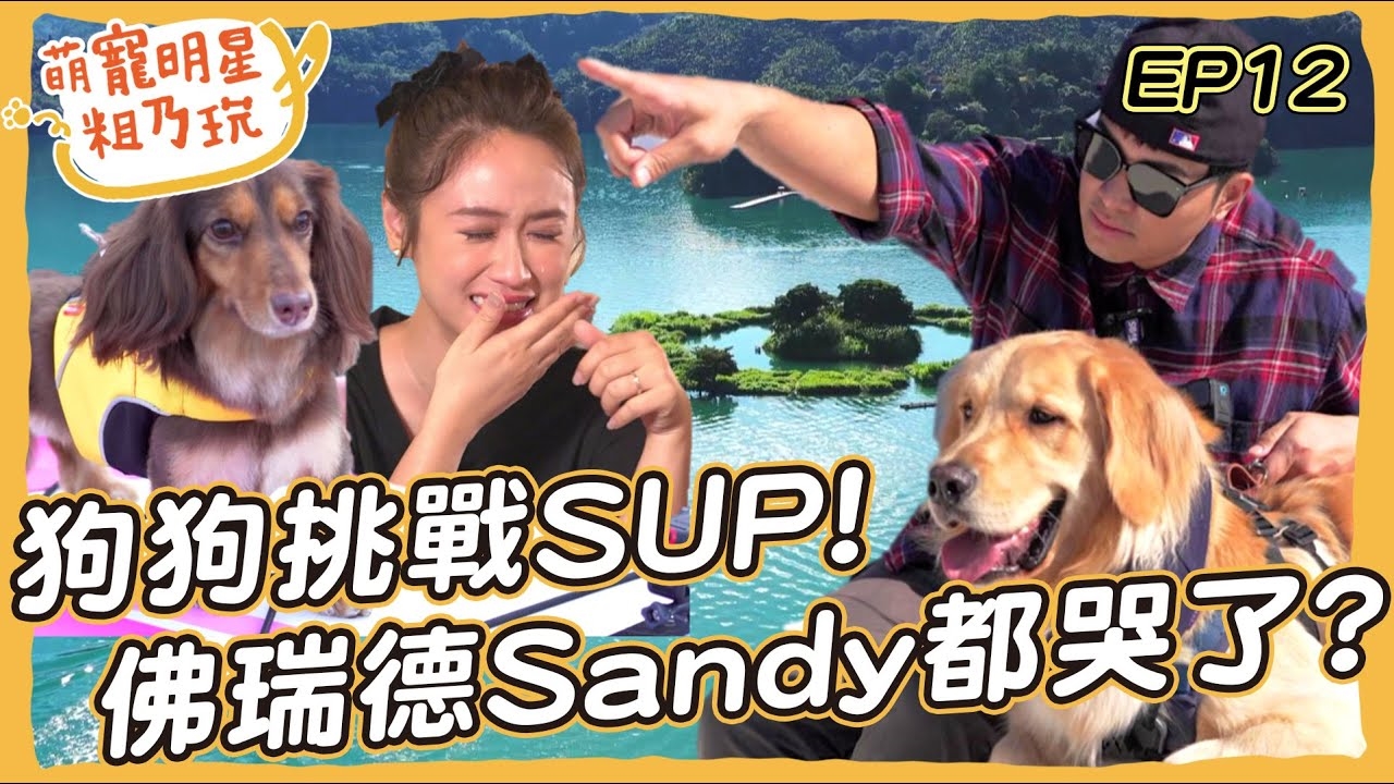 廚佛瑞德 Sandy 水上漂流記! 呵喜 Stork 日月潭SUP 能挑戰成功嗎?