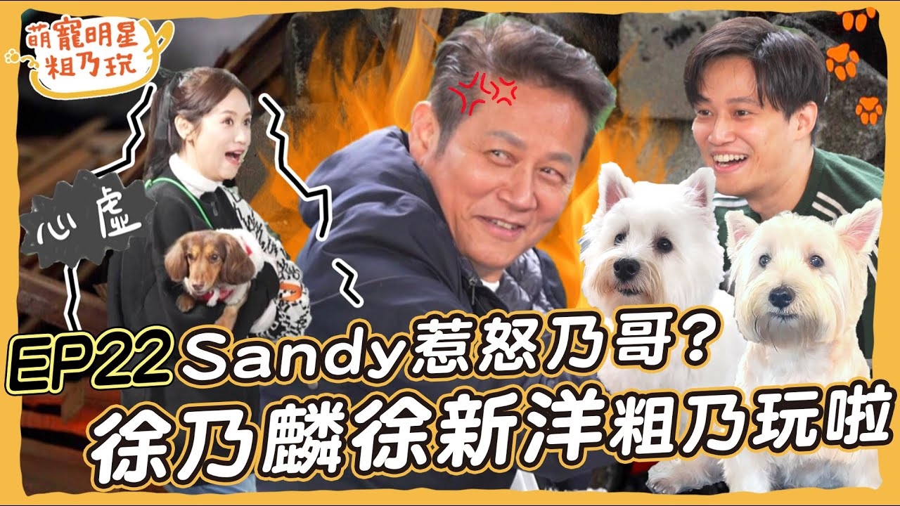 徐乃麟 徐新洋 父子粗乃玩啦! Sandy 差點惹怒乃哥? 來賓竟變主持人?