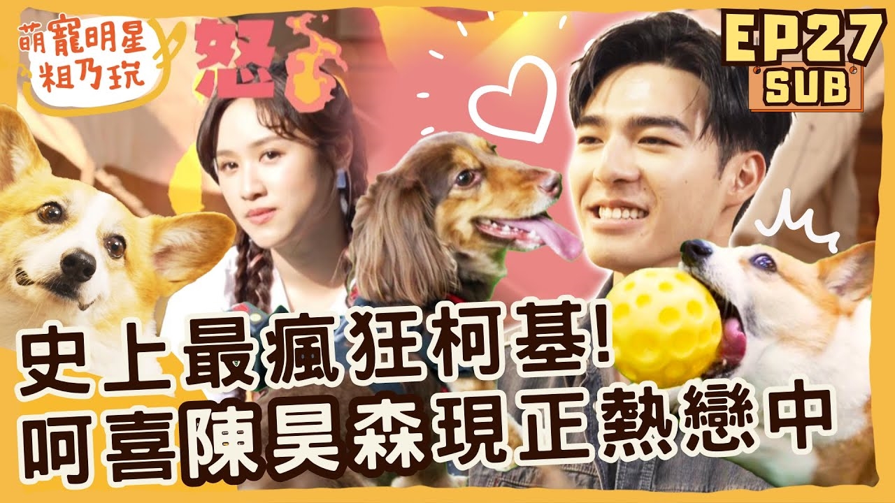 史上最瘋狂柯基 陳昊森 短短 粗乃玩啦! Sandy 尬聊無極限 呵喜戀愛放生親媽