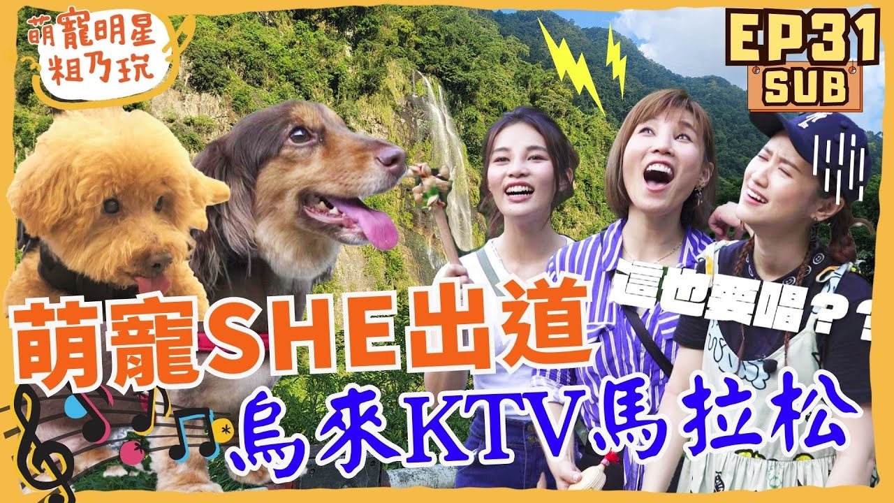 萌寵SHE出道! 李佳薇 李佳歡 烏來KTV馬拉松 呵喜 小熊都醉了!